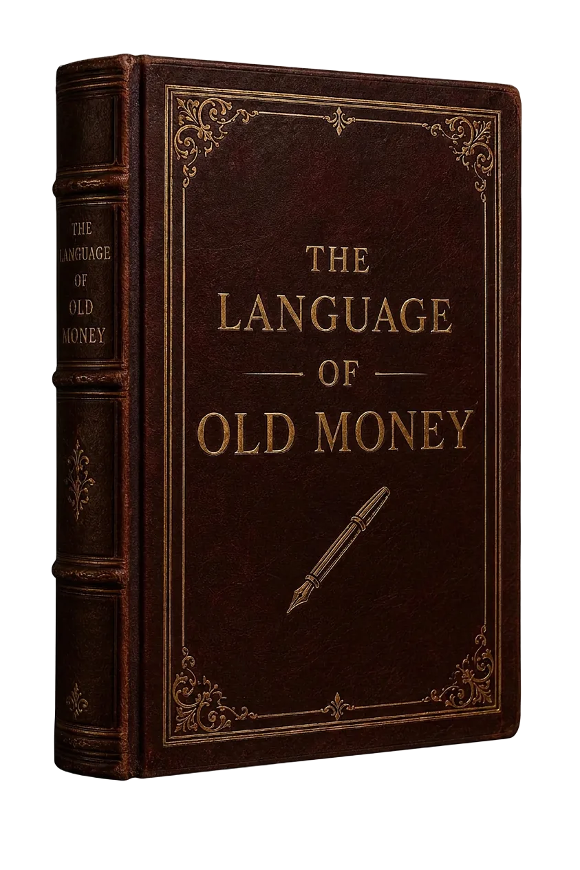 The Language of Old Money book cover